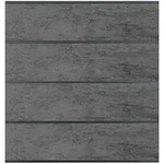 GroJa Premo HPL Steckzaun Anthrazitgrau 180x180cm