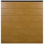 GroJa BasicLine Steckzaun-Set Asteiche Natur- Leiste anthrazit 180x180cm