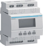 HAGER EGN400 - Digitale Multifunktions-Zeitschaltuhr mit Bluetooth, 4-Kanal