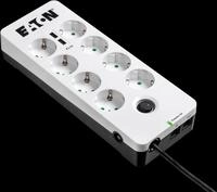 EATON PB8TUD - Blitz- / &Uuml;berspannungschutz, 8-fach, Schutzkontakt, RJ45, USB