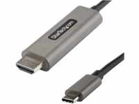 ST CDP2HDMM2MH - USB C Stecker auf HDMI Kabel, 4K 60Hz, HDR10, 2 m