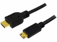 LOGILINK CH0023 - HDMI Mini-C Stk. > HDMI A Stk., 4K@30 Hz, 2,0 m