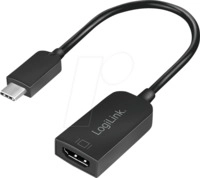 LOGILINK UA236A - HDMI Adapter, USB C Stecker auf HDMI Buchse