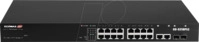 EDI GS-5216PLC - Switch, 18-Port, Gigabit Ethernet, RJ45/SFP, PoE+