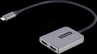 ST MST14CD122HD - Adapter USB C-Stecker auf 2x HDMI, 4K