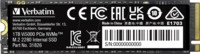 VERBATIM 31826 - Verbatim Vi5000 PCIe NVMe M.2 SSD 1 TB