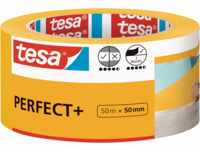 TESA 56538 - tesa Malerband Perfect+, Innenbereich, 50 m x 50 mm