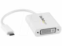 ST CDP2DVIW - Adapter USB-C Stecker > DVI Buchse, WUXGA, weiß