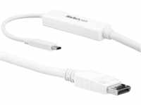 ST CDP2DPMM3MW - Kabel, USB-C > DP, 4K 60Hz, weiß, 3 m