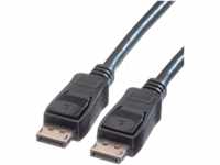 VALUE 11995604 - DisplayPort 1.2 Kabel, 4K 60 Hz, 7,5 m