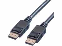 VALUE 11995761 - DisplayPort 1.2 Kabel, 4K 60 Hz, LSOH, 1,0 m