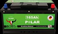 BULL 12.8-165P - Lithium-Akku, LiFePO4, 12,8 V, 165 Ah, BT BMS, Polar