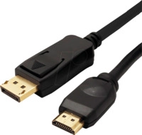 VALUE 11995786 - Displayport 1.2 Kabel, DP-HDMI, 4K 60Hz, 2,0 m