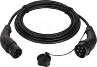 LOGILINK EVC0106 - Typ 2 Kabel, f&uuml;r E-Fahrzeuge, 11 kW, 7,5 m