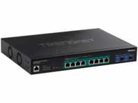 TRN TPE-3102WS - Switch, 10-Port, 2,5 Gigabit Ethernet, PoE+, SFP+