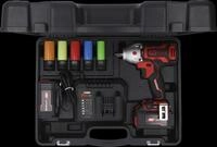 KS 515.6100 - eMONSTER 1/2" Brushless-Akku-Schlag-Schrauber-Satz, 9-teilig