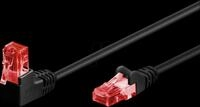 GOOBAY 51518 - Patchkabel Cat.6 U/UTP gewinkelt / gerade, 5 m