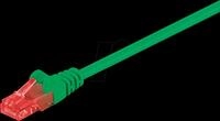 GOOBAY 95251 - Cat.6 U/UTP Patchkabel, CCA, gr&uuml;n, 0,25 m