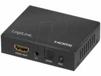 LOGILINK HD0055 - HDMI-Audio-Extraktor, 2CH/5.1CH, 4K/60 Hz