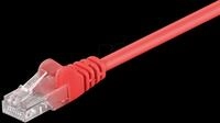 PATCH-C5U 1 RT - 1 m Cat.5e U/UTP-Netzwerkkabel, rot, RJ45