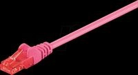 GOOBAY 95252 - Cat.6 U/UTP Patchkabel, CCA, magenta, 0,25 m