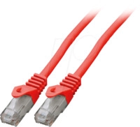 EFB K8104RT.2 - Cat.6 U/UTP Patchkabel CCA, 2 m, rot