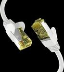EFB EC020200017 - Patchkabel, Cat.6a, S/FTP PiMF, 0,25 m, wei&szlig;