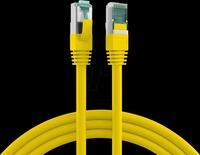 EFB MK60010,5Y - RJ45 Patchkabel Cat.6a S/FTP LSZH gelb 0,5 m