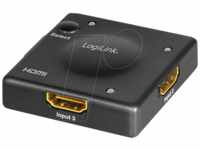 LOGILINK HD0041 - HDMI-Switch, 3x1-Port, 1080p/60 Hz, Mini
