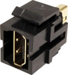 BACH 918.041 - Keystone Modul, HDMI Buchse, schwarz