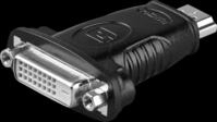 GOOBAY 68098 - Adapter, HDMI Stecker auf DVI-D Buchse