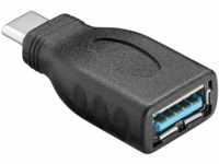 GOOBAY 45395 - USB 3.0 SuperSpeed Adapter USB-C auf Typ-A, schwarz