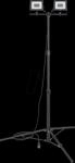 BRE 1171250444 - LED Stativstrahler JARO 6060 T, 2x 20 W, 4800 lm, 6500 K