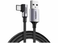 UGREEN 50941 - Daten-/ Ladekabel USB A-Stecker > gewinkelt USB-C, 1 m