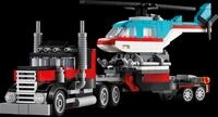 LEGO 31146 - LEGO&reg; Creator - Tieflader mit Hubschrauber