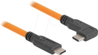 DELOCK 87961 - USB 5 Gb/s Kabel, C Stecker auf 90&deg; C Stecker, Tethered Shooting