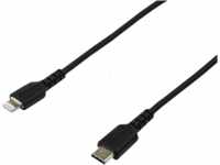 ST RUSBCLTMM2MB - Sync- & Ladekabel, USB-C > Lightning, 2 m, schwarz