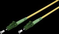GOOBAY 59635 - Simplex LWL Patchkabel, LC-APC (8&deg;)<>LC-APC (8&deg;),gelb, 25 m
