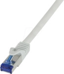 LOGILINK C6A052S - Patchkabel Ultraflex, Cat.6A, S/FTP, grau, 2 m