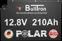 BULL 12.8-210P - Lithium-Akku, LiFePO4, 12,8 V, 210 Ah, BT BMS, Polar