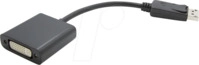 VALUE 12993133 - DisplayPort Adapter, DP Stecker auf DVI Buchse