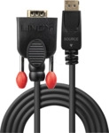 LINDY 41941 - Kabel, DP-Stecker > VGA-Stecker, 1,0m