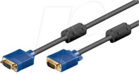 AK SVGA 202 HQ - VGA Monitor Kabel 15-pol VGA Verl&auml;ngerung, 1,8 m