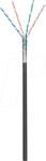 GOOBAY 57295 - CAT.5e Outdoor Netzwerkkabel, F/UTP, 100 m, schwarz