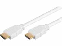 GOOBAY 61025 - High-Speed-HDMI™-Kabel mit Ethernet, 15 m, weiß