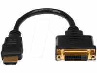 ST HDDVIMF8IN - HDMI Adapter, HDMI Stecker auf DVI 24+1 Buchse