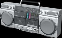 MUSE M-380 SI - Boombox, M-380 mit Radio, CD, Kassette und Bluetooth