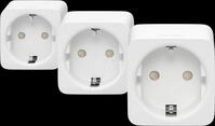 HUE 929003050602 - Schaltbare Steckdose, Bluetooth, Zigbee, 3 St&uuml;ck