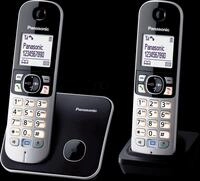 PAN KX-TG6812GB - DECT-Telefon, 2 Handsets