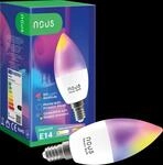 NOUS P4 - Smart Light Lampe, E14, 5 W, RGB, WLAN